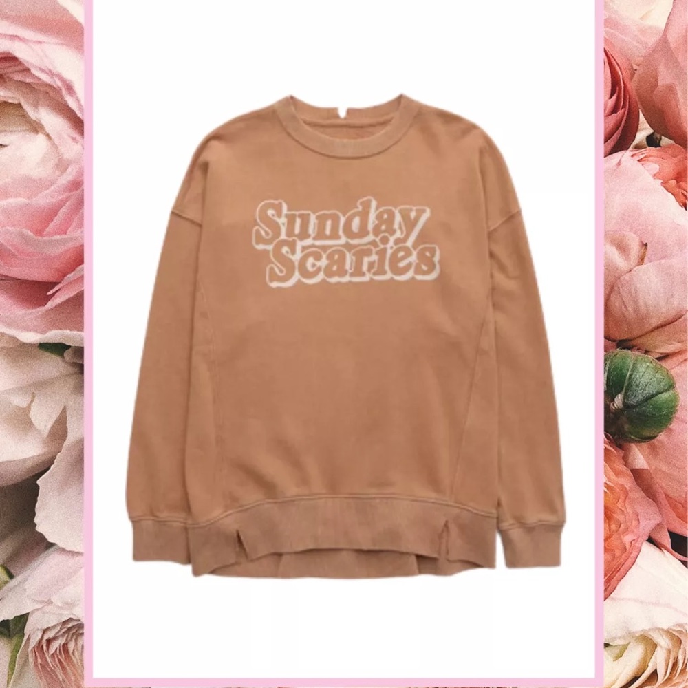 Aerie The Chill Crewneck Sweatshirt Sunday Scaries